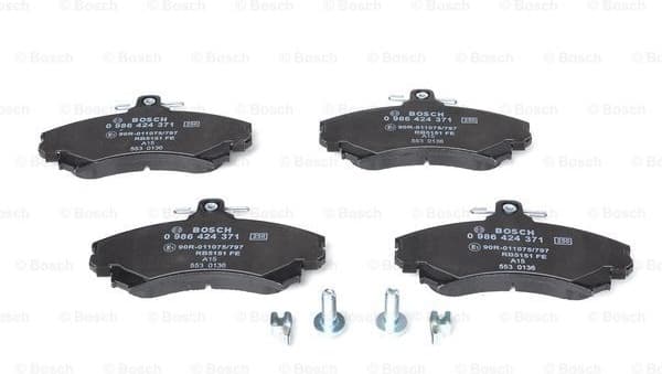 Brake Pad Set, disc brake 0986424371 - image 6