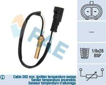 Sensor, coolant temperature 33555