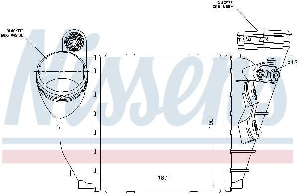 Charge Air Cooler ** FIRST FIT ** 96679