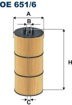 Oil Filter OE651/6
