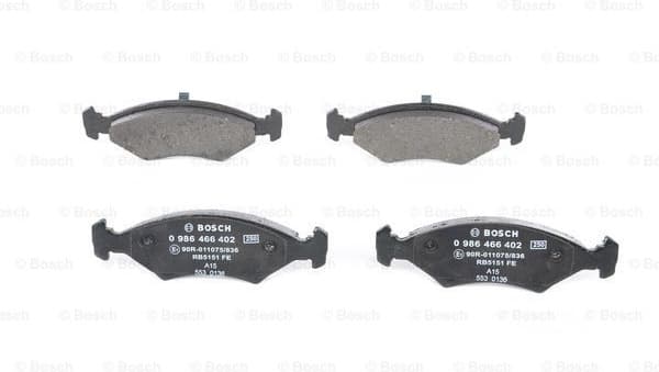 Brake Pad Set, disc brake 0986466402 - image 3