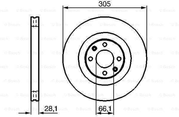 Brake Disc 0986479024 - image 2