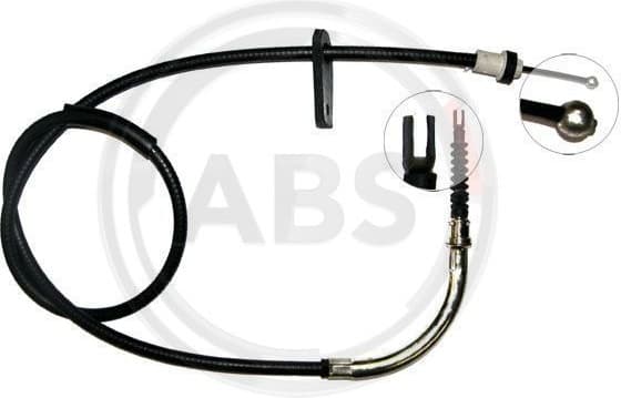 Cable Pull, parking brake K19647