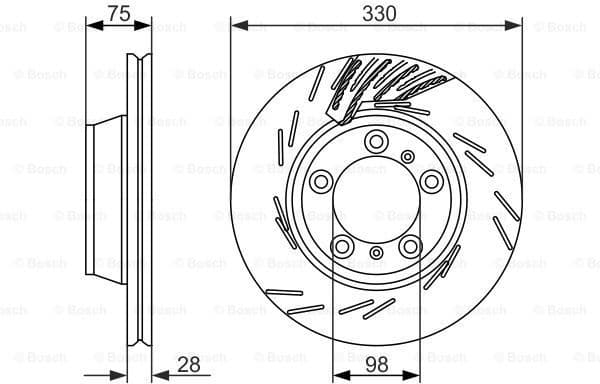 Brake Disc 0986479732 - image 2