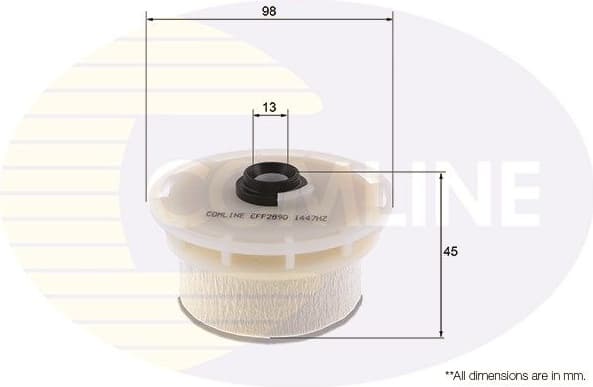 Filter diesel fuel EFF289D