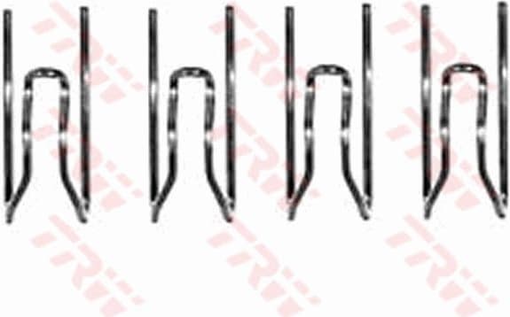 Accessory Kit, disc brake pad PFK318