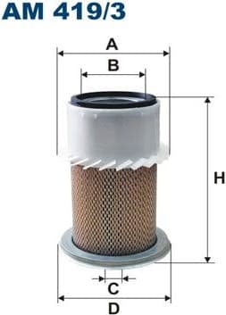 Air Filter AM419/3