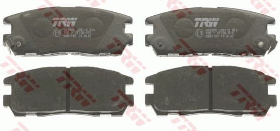 Brake Pad Set, disc brake COTEC GDB1187 - image 2