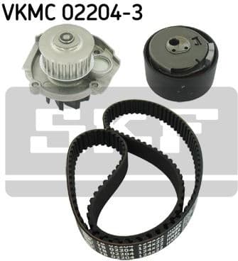 Water Pump & Timing Belt Kit VKMC 02204-3