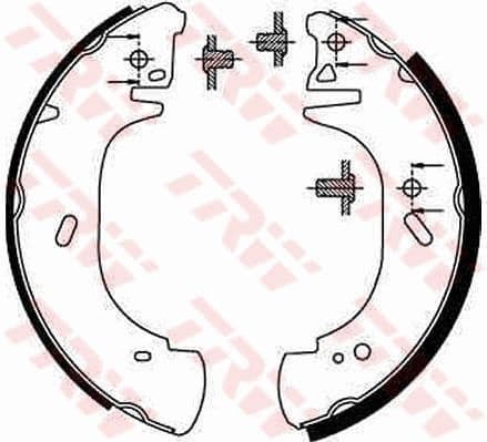 Brake Shoe Set GS8630