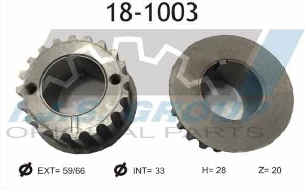 Sprocket, crankshaft Technology & Quality 18-1003