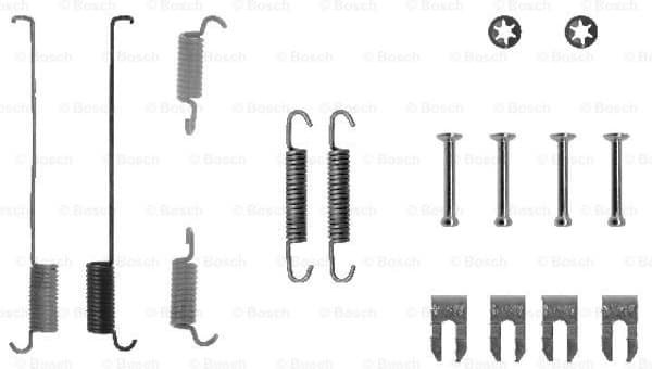 Accessory Kit, brake shoes 1987475219