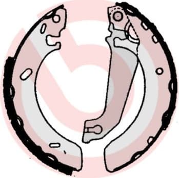 Brake Shoe Set ESSENTIAL LINE S24520