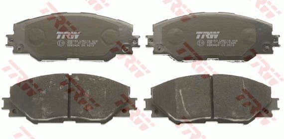 Brake Pad Set, disc brake COTEC GDB3424 - image 2