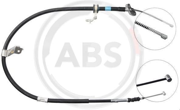 Cable Pull, parking brake K19337