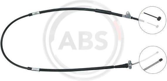 Cable Pull, parking brake K16048