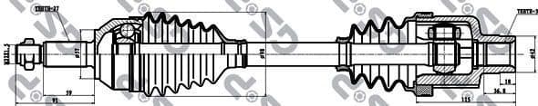 Drive Shaft 218005