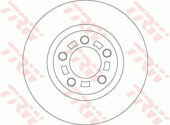 Brake discs kit front (2pcs), Top Quality DF4385 - image 3