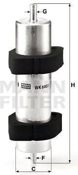 Fuel Filter WK6003