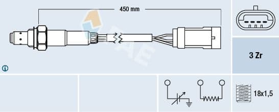 Oxygen Sensor 77222