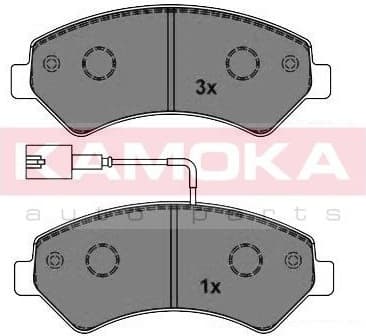 Brake pads front JQ101150