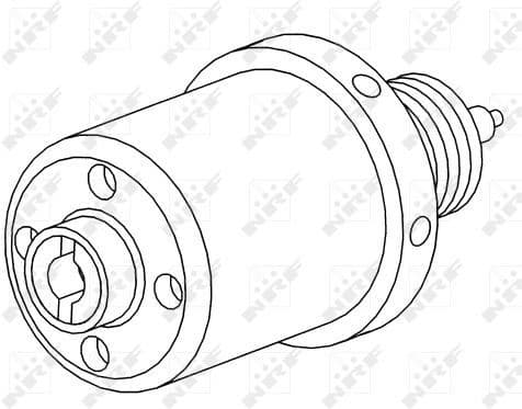 Control Valve, air conditioning compressor 38380