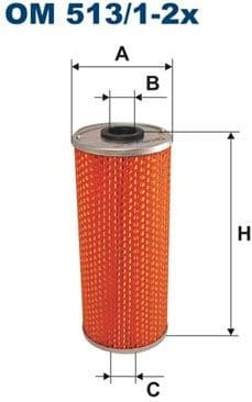 Oil Filter OM513/1-2X
