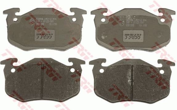 Brake Pad Set, disc brake COTEC GDB1305 - image 2