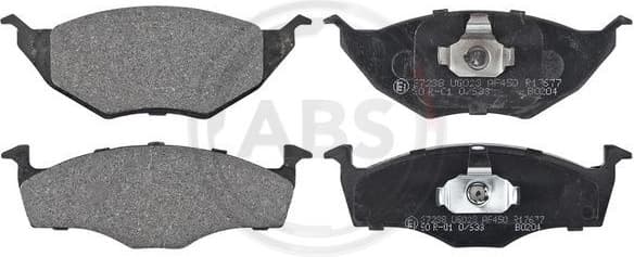 Brake Pad Set, disc brake 37238