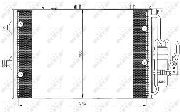 Condenser, air conditioning EASY FIT 35529 - image 2