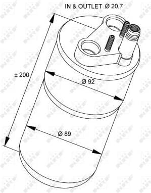 Dryer, air conditioning EASY FIT 33216