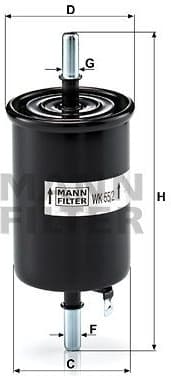 Fuel Filter WK55/2