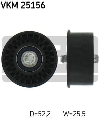 Deflection Pulley/Guide Pulley, timing belt VKM 25156