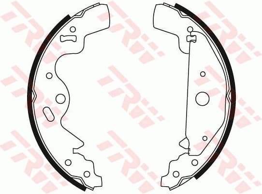 Brake Shoe Set GS8477 - image 2