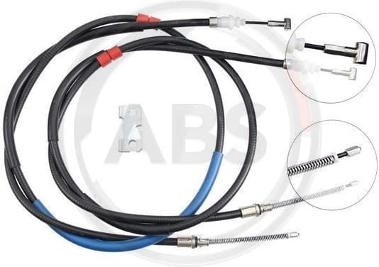 Cable Pull, parking brake K17385