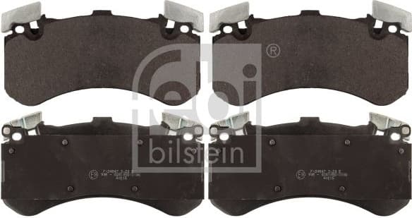 Brake Pad Set, disc brake 116023