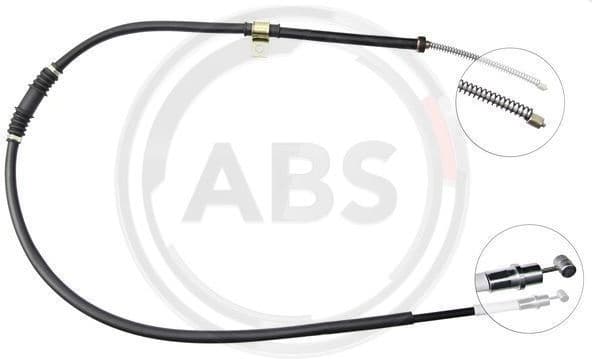 Cable Pull, parking brake K16827