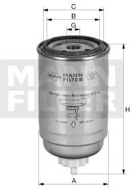 Fuel Filter WK716/2X