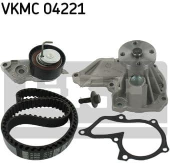 Water Pump & Timing Belt Kit VKMC 04221