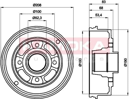 Brake Drum 104025