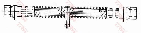 Brake Hose PHA531 - image 2