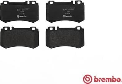 Brake Pad Set, disc brake PRIME LINE P50077 - image 2