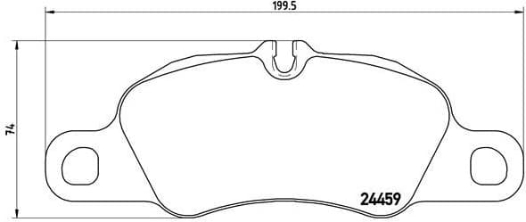Brake Pad Set, disc brake PRIME LINE P65018