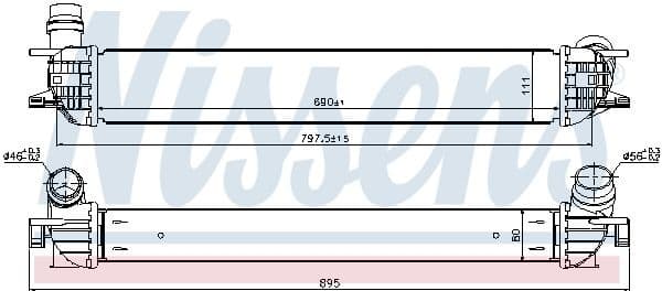 Charge Air Cooler ** FIRST FIT ** 96502