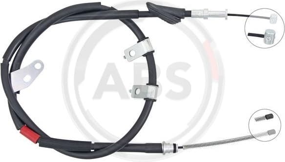Cable Pull, parking brake K15838