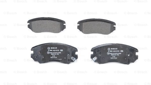 Brake Pad Set, disc brake 0986424815