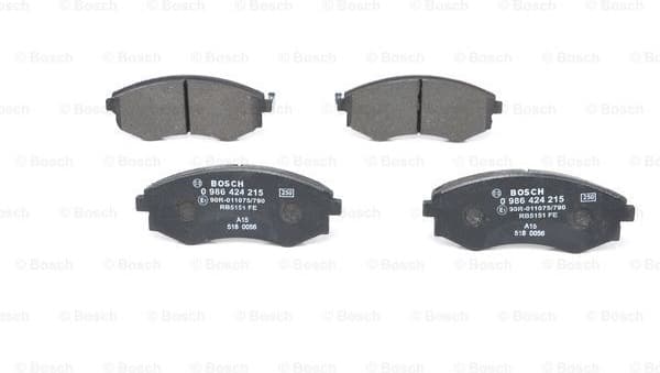 Brake Pad Set, disc brake 0986424215 - image 3