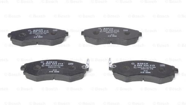 Brake Pad Set, disc brake 0986424215 - image 6
