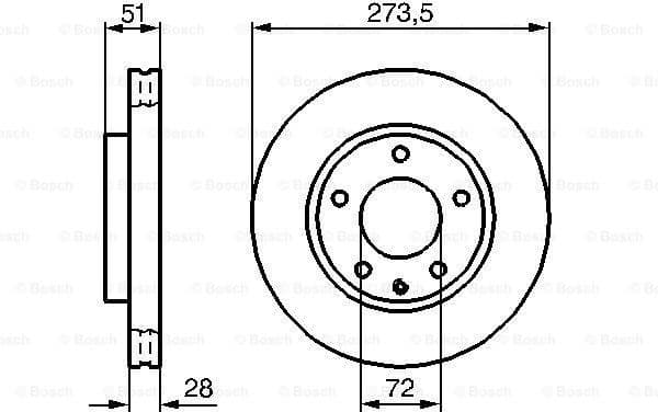 Brake Disc 0986479016