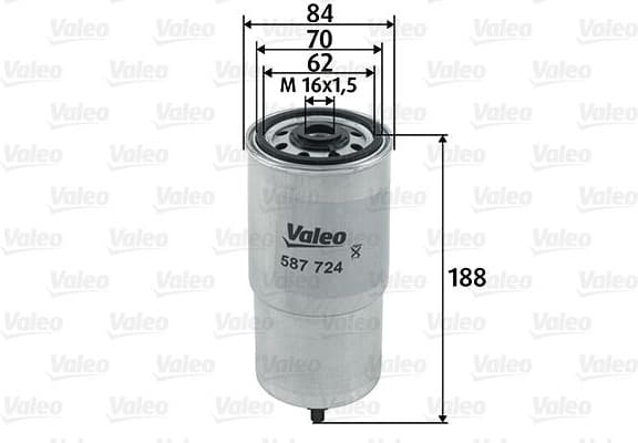 Fuel Filter 587724